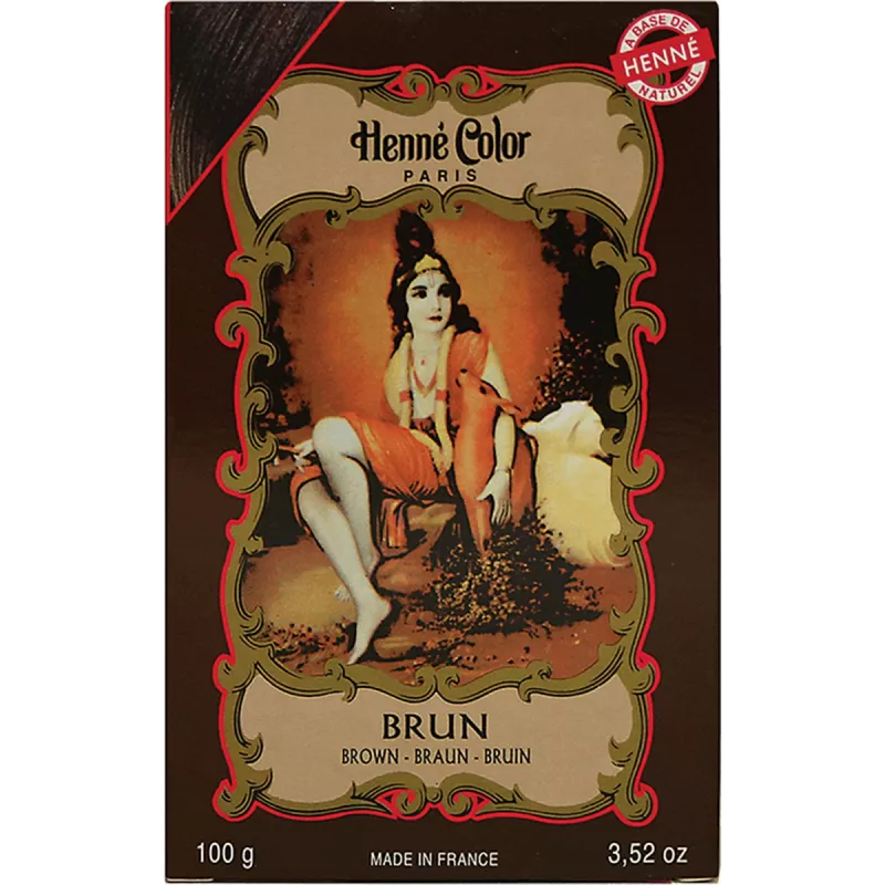 Hennapoeder Brun / bruin 100 Gram - Henna
