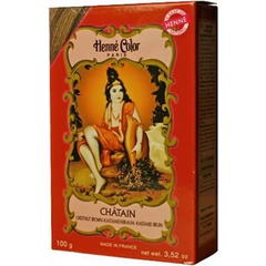 Hennapoeder Chatain / kastanje 100 Gram - Henna