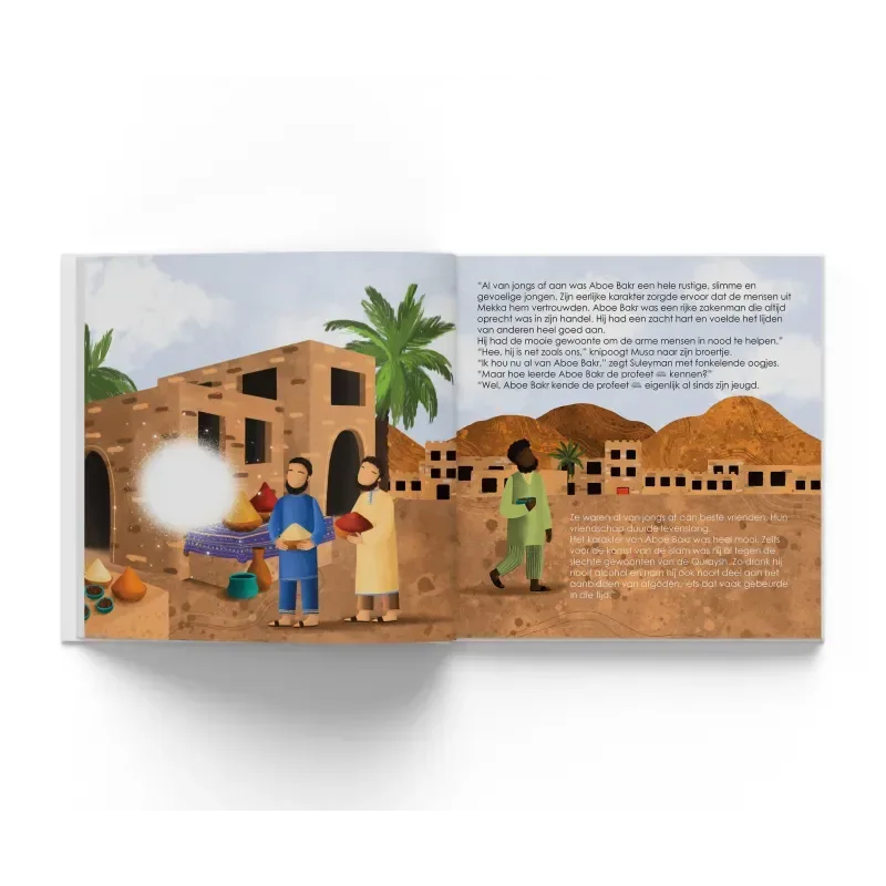 Het Verhaal van Aboe Bakr as-Siddiqﷺ - De vrienden van de Profeet 9 - Islamboekhandel.nl