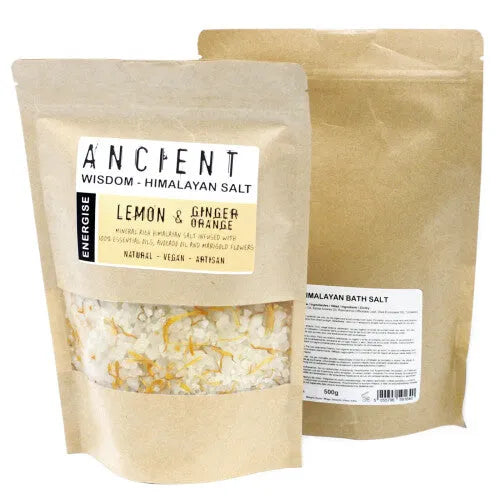Twee zakken Himalaya Bad Zout Mix 500g voor een verfrissende badervaring