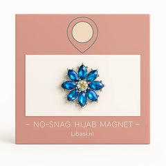 Hoofddoek Broche Magneet Bloem - Spelden