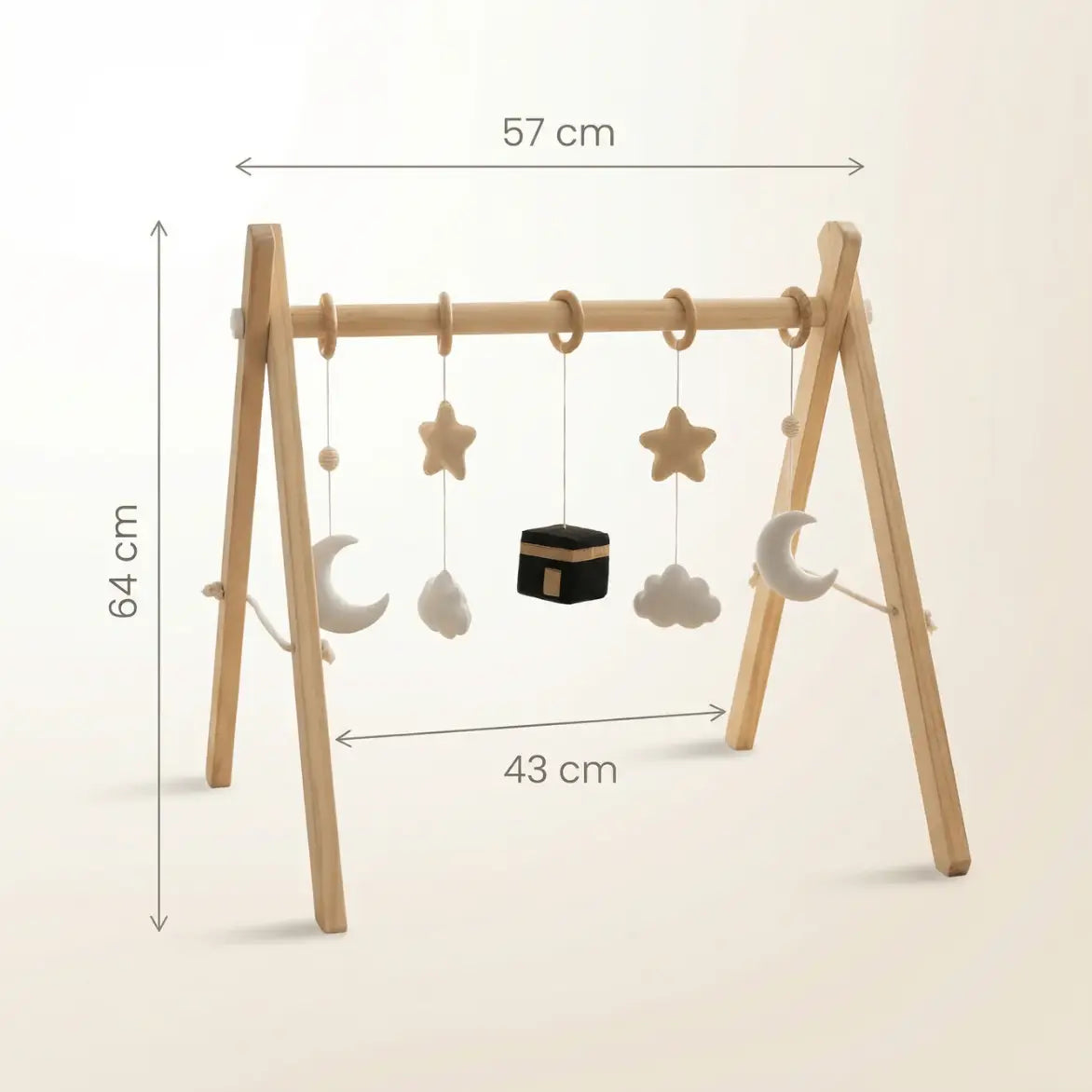 Houten Babygym Kaaba-editie – My Little Deen - Spel &