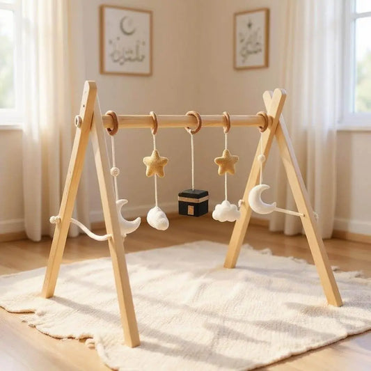 Houten Babygym Kaaba-editie – My Little Deen - Spel &