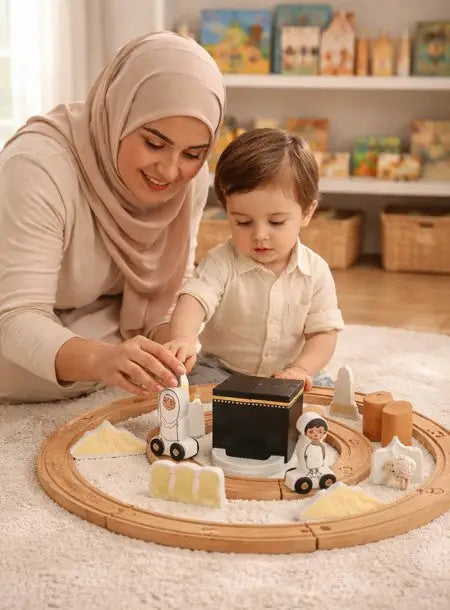 Houten Hajj & Umrah Speelset – leren door spel - Spel &
