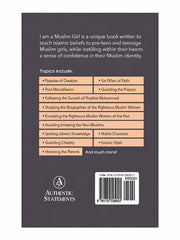 I Am A Muslim Girl (Written For Muslim Teenage Girls)