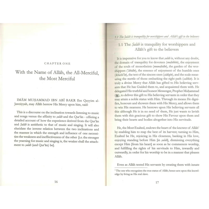 Open boek pagina’s uit onze gebedsproduct Inner Dimensions of the Prayer voor de lezer