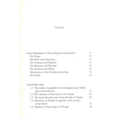 Table of contents van onze prayer gids Inner Dimensions of the Prayer voor de lezer