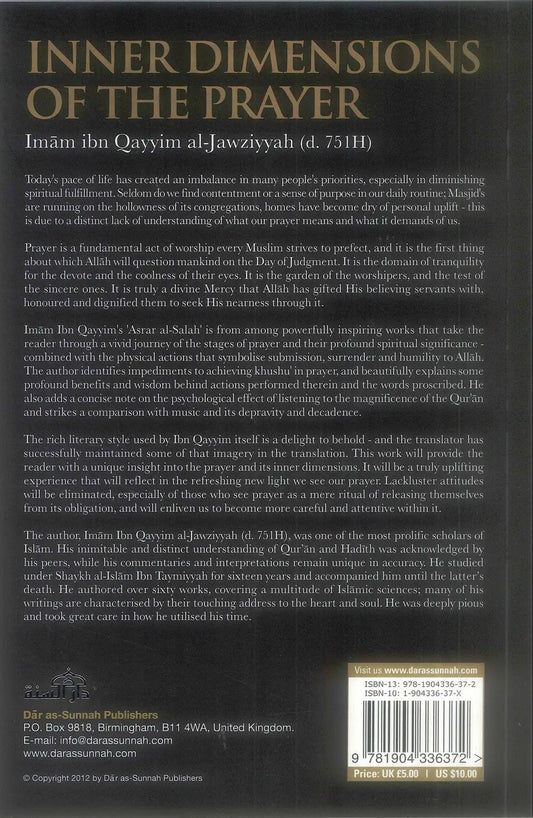 Inner Dimensions of the Prayer - Islamboekhandel.nl