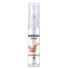 Clear glas sprayfles van Inspiro Women met bloemig fruitige geur