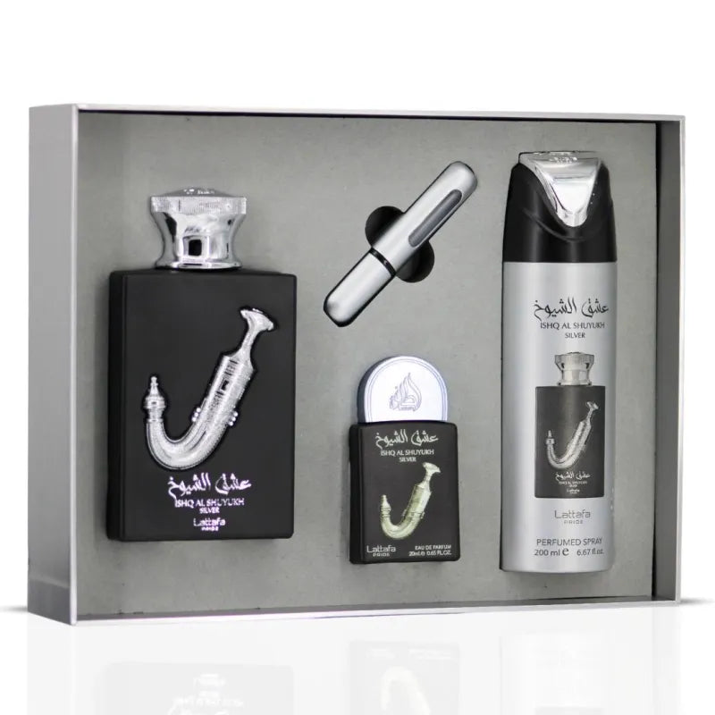 Ishq Al Shuyukh Silver Giftset