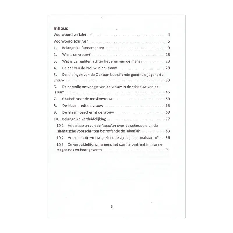 De islaam eert de vrouw - Islamboekhandel.nl