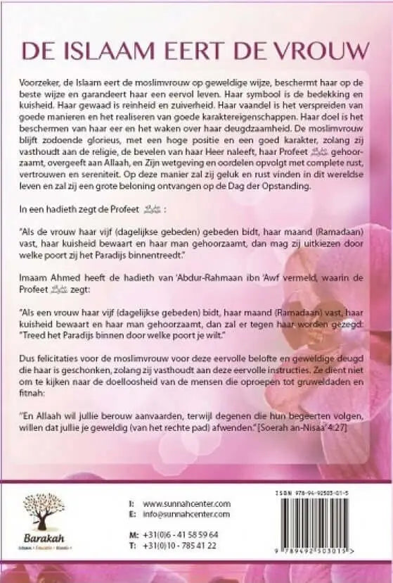 De islaam eert de vrouw - Islamboekhandel.nl