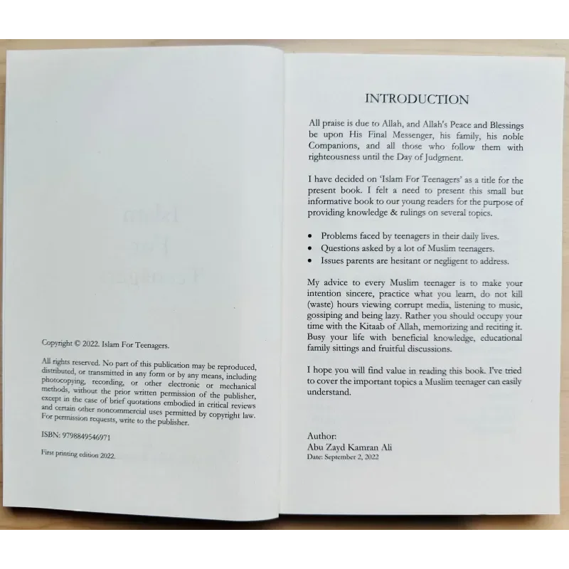 Islam for Teenagers - Islamboekhandel.nl
