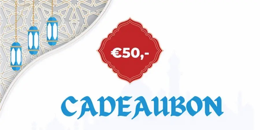 Islamboekhandel.nl digitale cadeaubon (€10-€100) - Islamboekhandel.nl