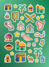 ✨ Islamitisch Stickervel – Ramadan &amp; Eid Thema ✨ - Islamboekhandel.nl
