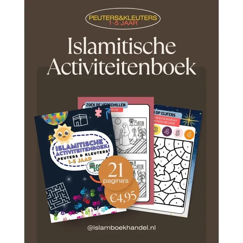 Islamitische Activiteitenboek - voor peuters en kleuters - Islamboekhandel.nl