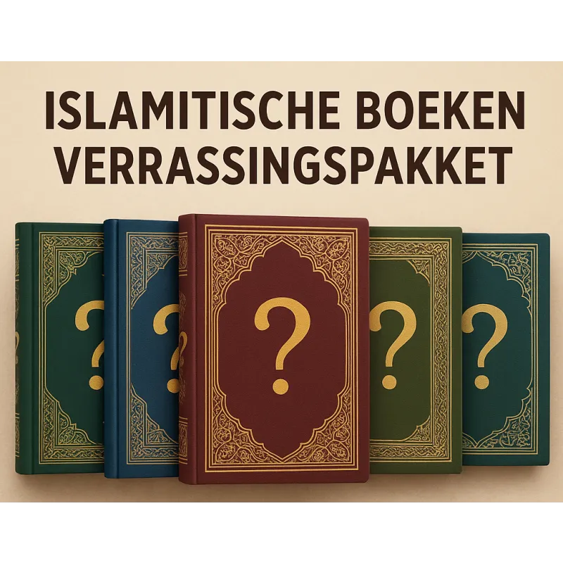 Islamitische boeken verrassingspakket met mystery bundle van islamitische boeken