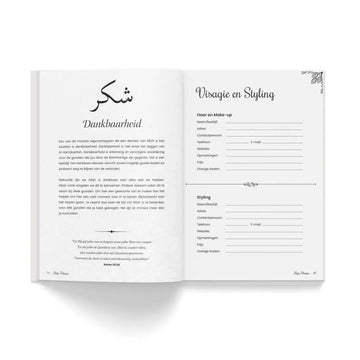 Islamitische bruiloft planner -my wedding planner - Islamboekhandel.nl