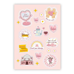 Islamitische uitdeelstickers voor meisjes (20 vellen) - Islamboekhandel.nl