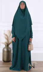 Abaya en Khimarset Butterfly (Medinasilk)