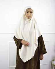 khimar corduroy velvet - Islamboekhandel.nl