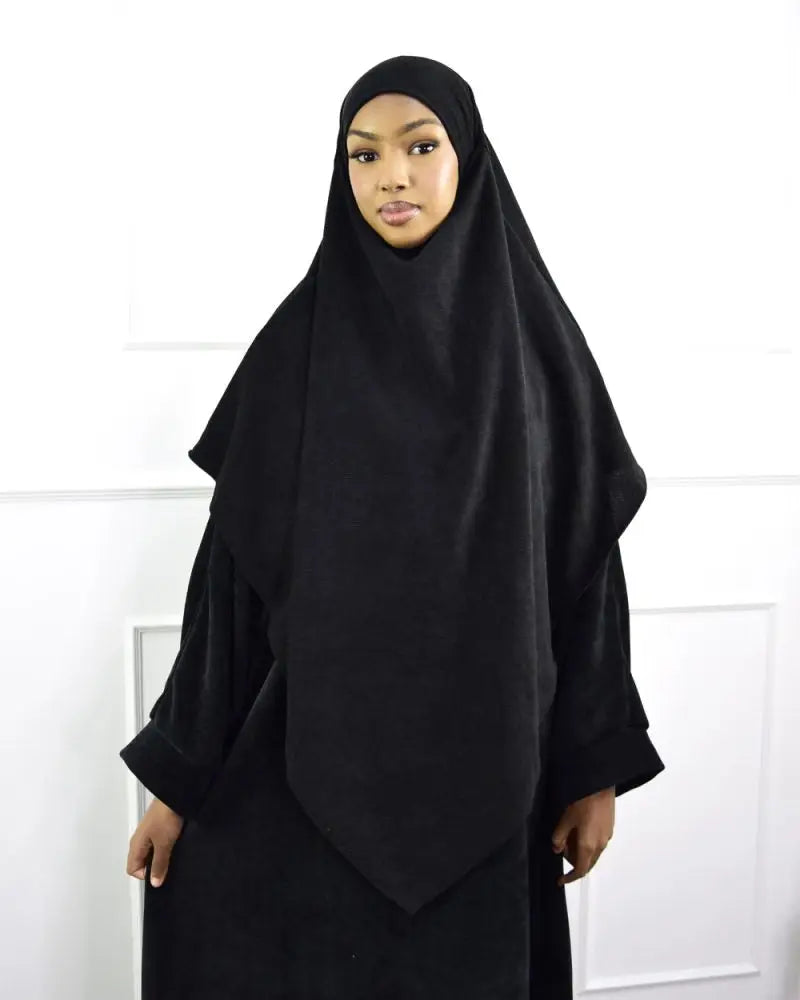khimar corduroy velvet - Islamboekhandel.nl