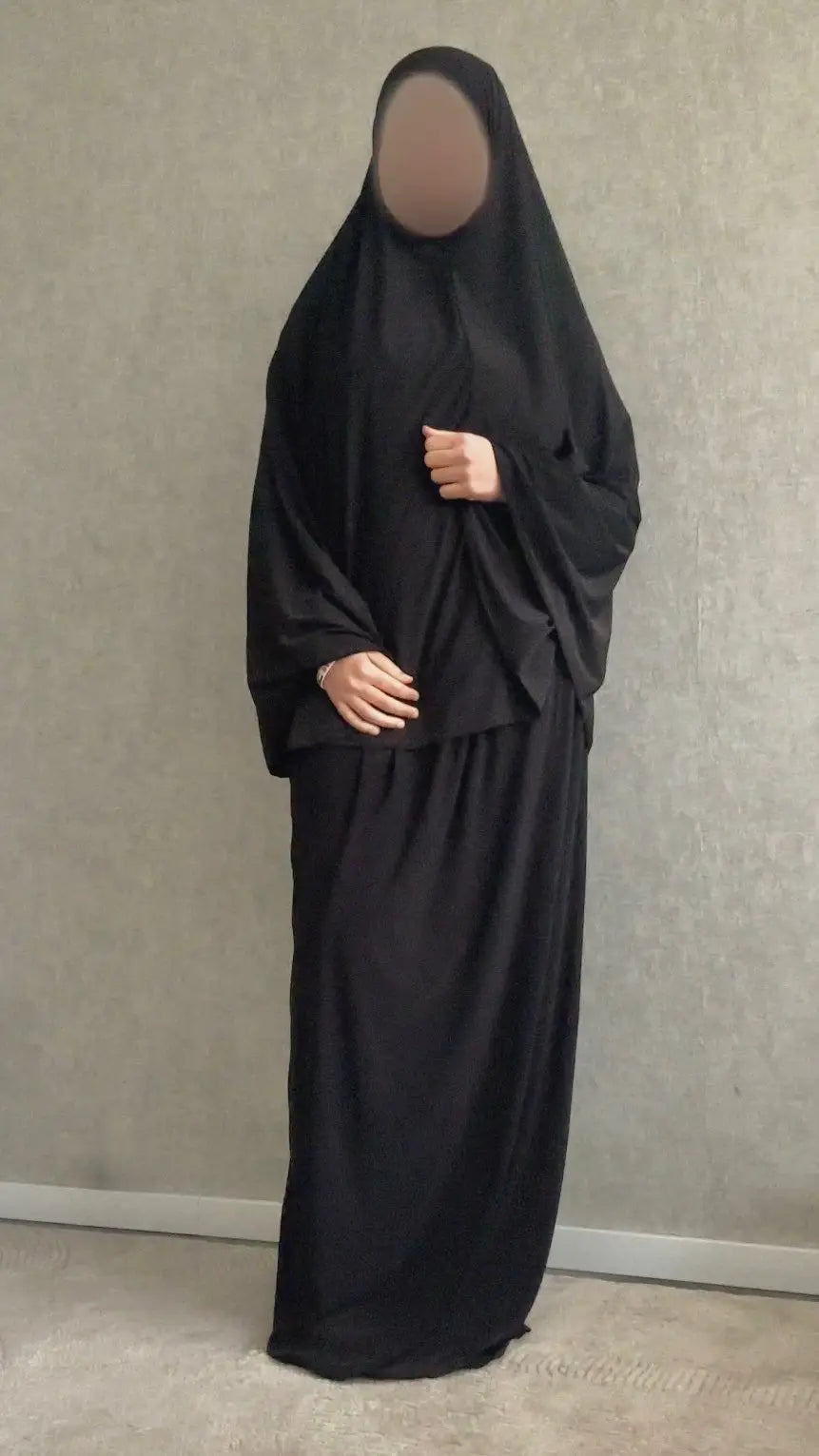 Khimar set premium jersey