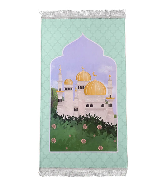 Kindergebedskleed - Vrienden van de Profeet Boek Design - Islamboekhandel.nl