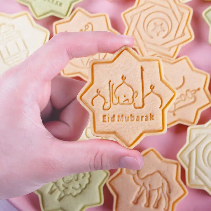 Koekjesuitstekers Ramadan/Eid (set van 10) - Islamboekhandel.nl