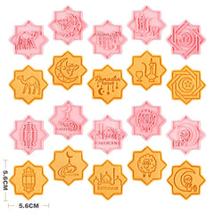 Ramadan/Eid set van 10 mooie set koekjes uitstekers voor feestelijke occasionen