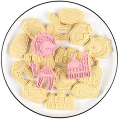 Ramadan/Eid set van 10 mooie set koekjes uitstekers en cookies voor feestdagen