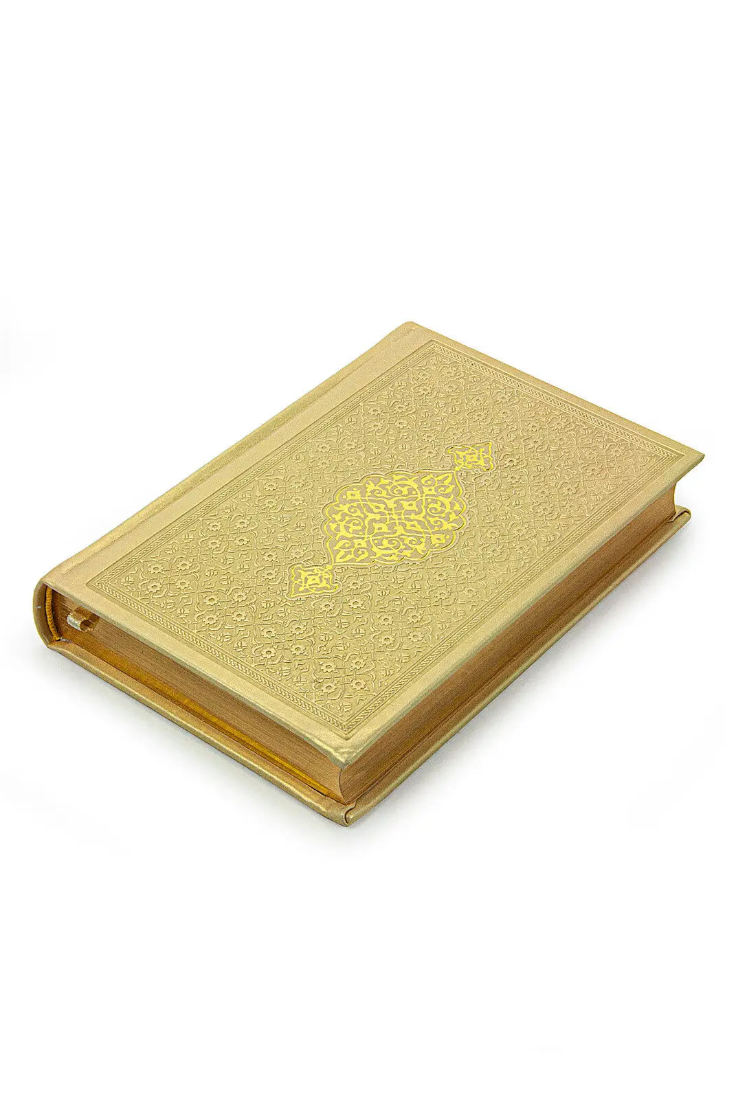 Koran Arabisch met Leren kaft - Goud - Islamboekhandel.nl