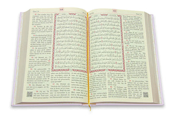 Koran in het Arabisch en Nederlands -roze - Islamboekhandel.nl