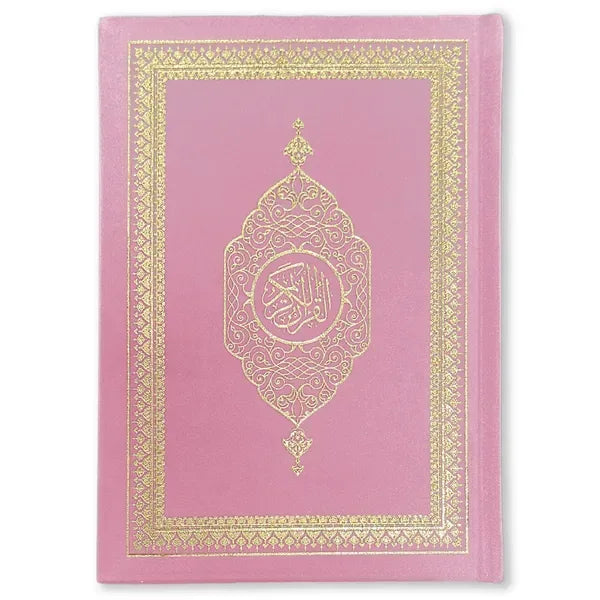 Koran Arabisch Suède A5 - Pink - Islamboekhandel.nl