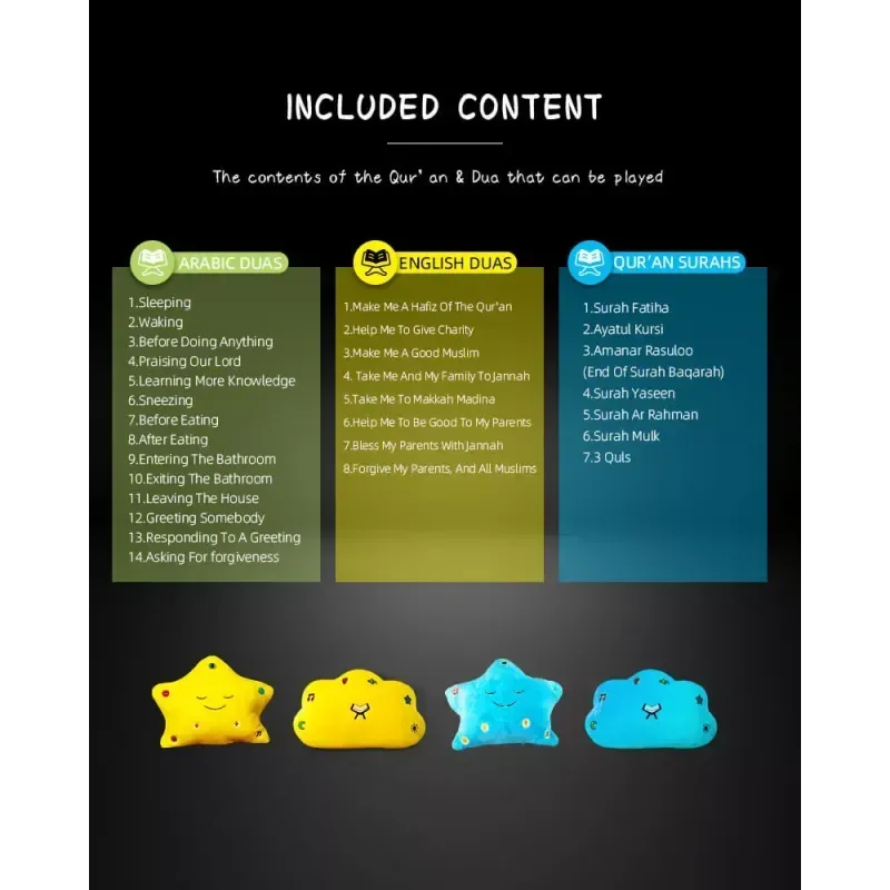 Koran & Dua Kussen - Islamboekhandel.nl