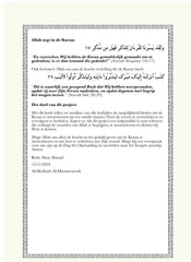 Koran Overtrekboek Djoez Tabarak - Islamboekhandel.nl