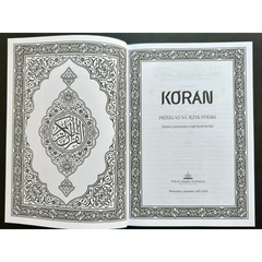 Koran in Polish Translation | Polski Quran (Medium) - Islamboekhandel.nl