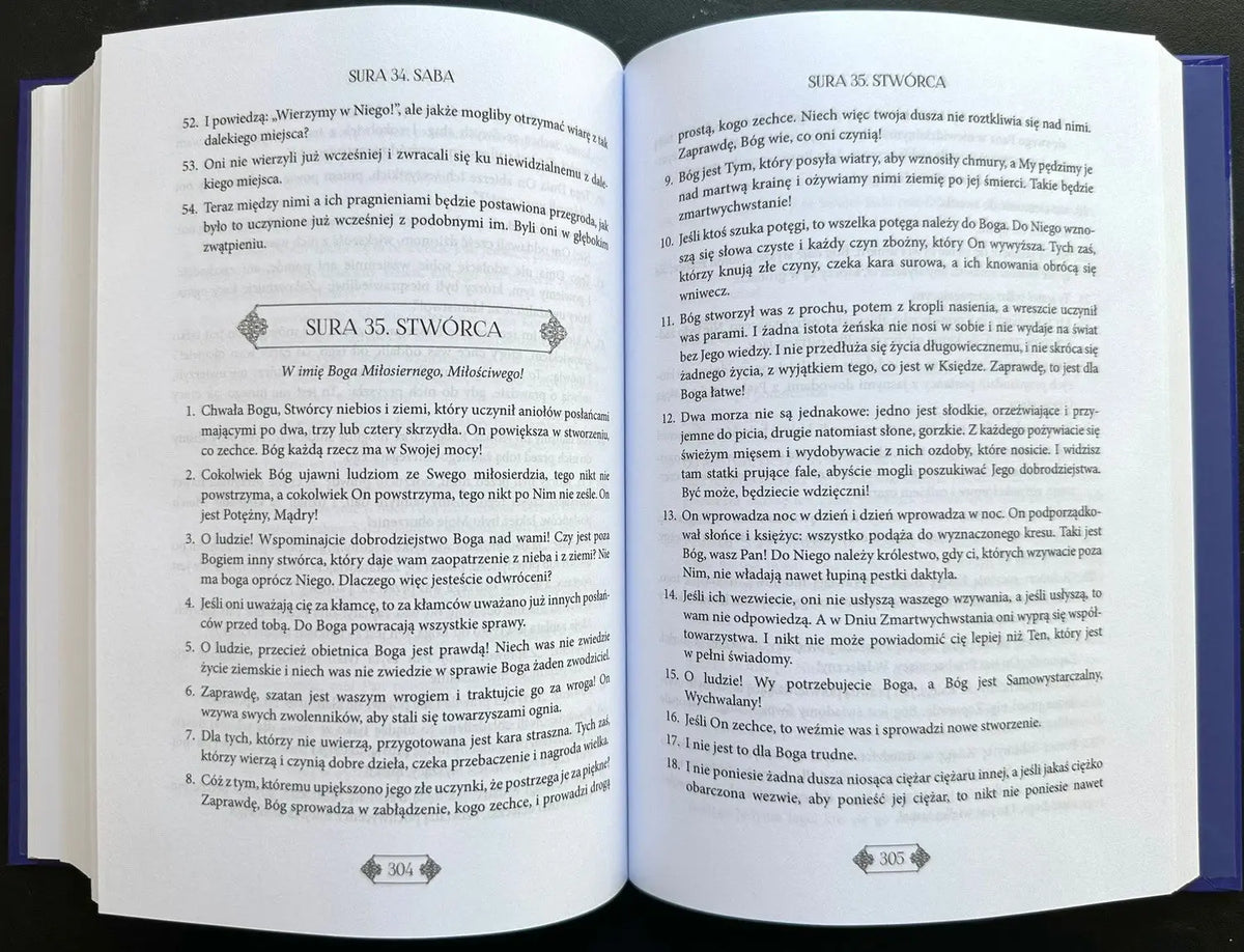 Koran in Polish Translation | Polski Quran (Medium) - Islamboekhandel.nl