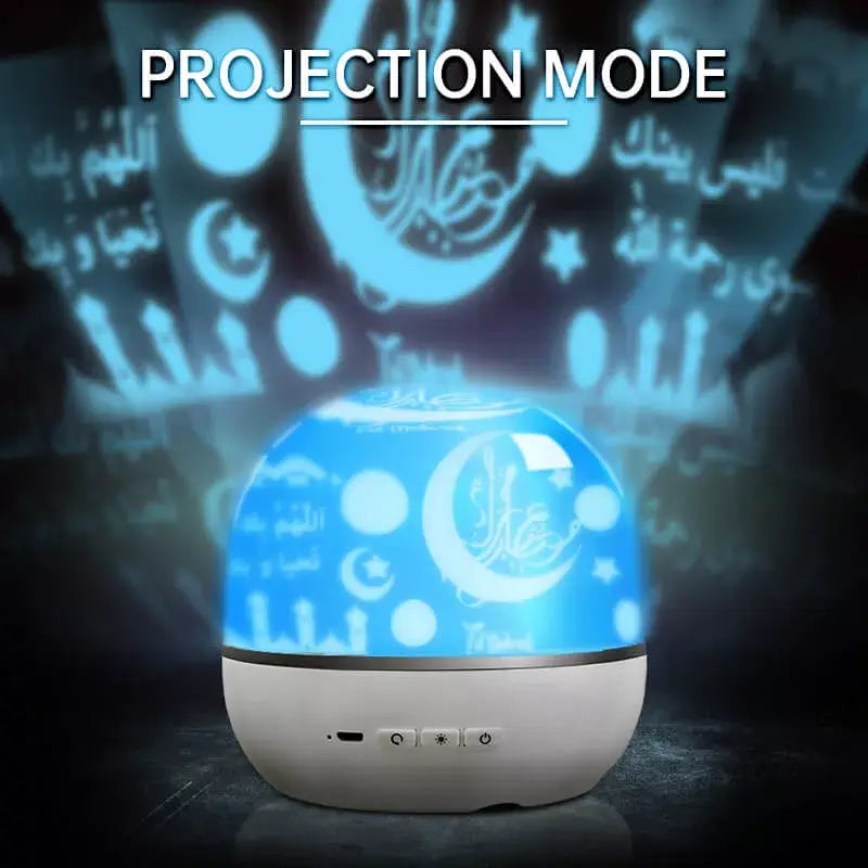 Koran projector lamp met Bluetooth Speaker QB526 - Islamboekhandel.nl