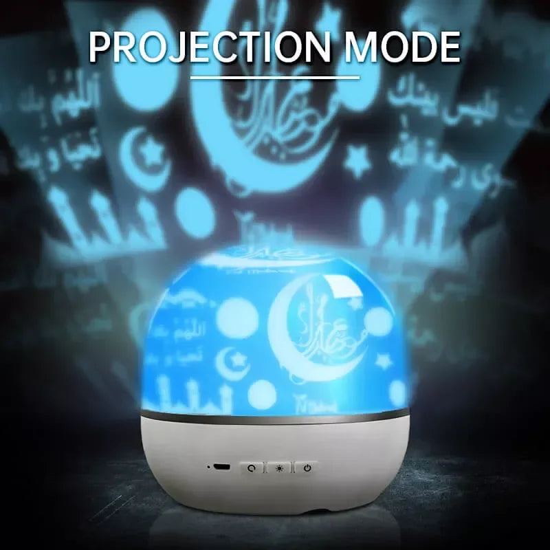 Koran projector lamp met Bluetooth Speaker QB526 - Islamboekhandel.nl