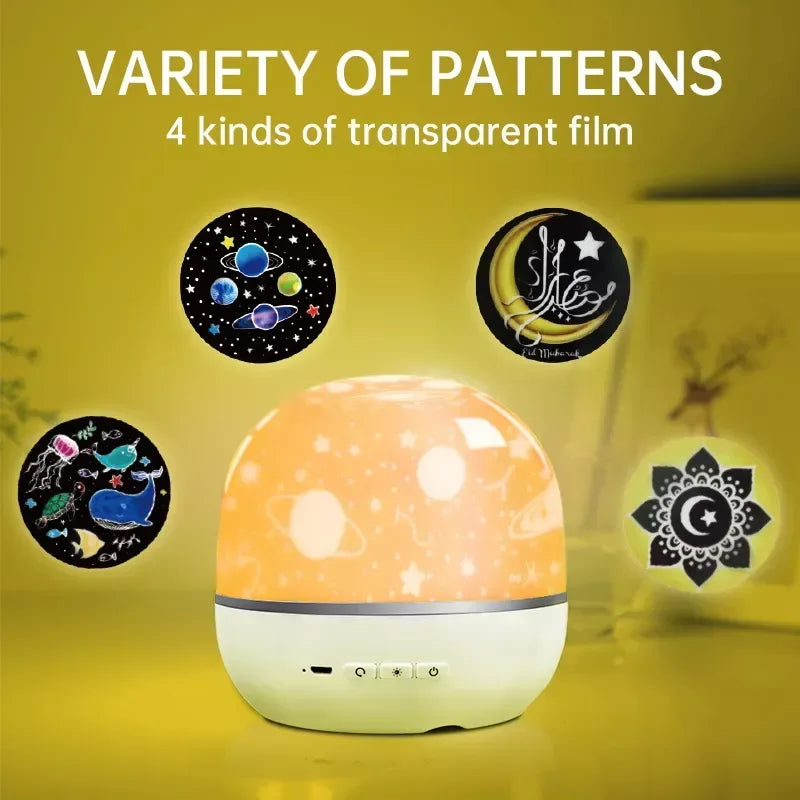 Koran projector lamp met Bluetooth Speaker QB526 - Islamboekhandel.nl