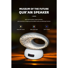 Koran speaker met aromatherapie functie en Azanklok (SQ606) - Islamboekhandel.nl