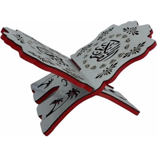 Koranhouder XL - Zilver Islamboekhandel.nl