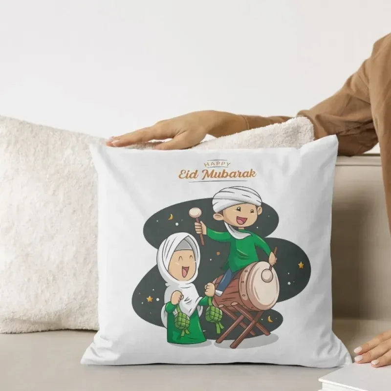 Kussensloop Eidmubarak Kinder - Islamboekhandel.nl