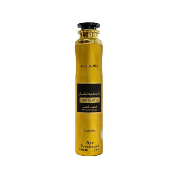 Lattafa Confidential Private Gold luchtverfrisser 300ml