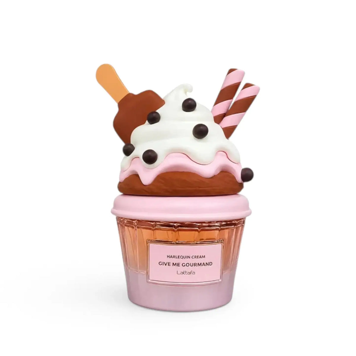 Lattafa Give Me Gourmand Harlequin Cream EDP 75 ml flacon