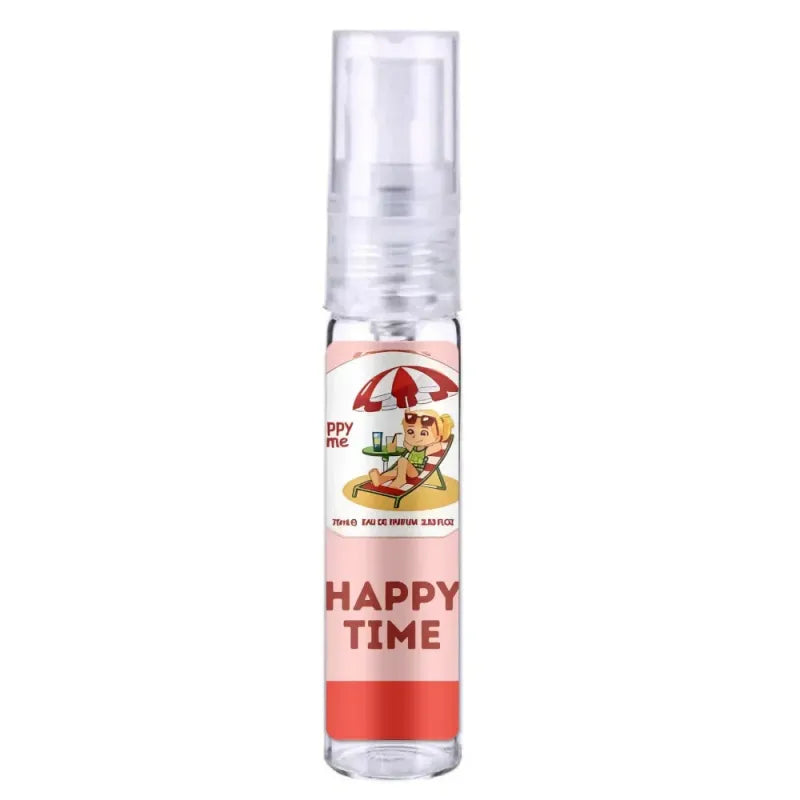 Clear spray bottle van Lattafa Happy Time Arabische parfum voor vrouwen