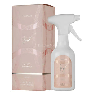 Lattafa Hayaati Florence Roomspray 450 ml flacon