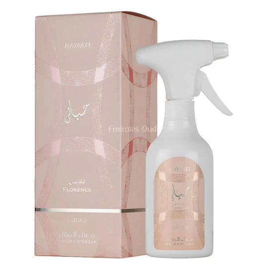Lattafa Hayaati Florence Roomspray 450 ml flacon