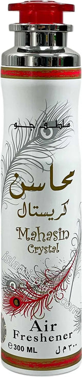 Lattafa Mahasin Crystal luchtverfrisser 300 ml